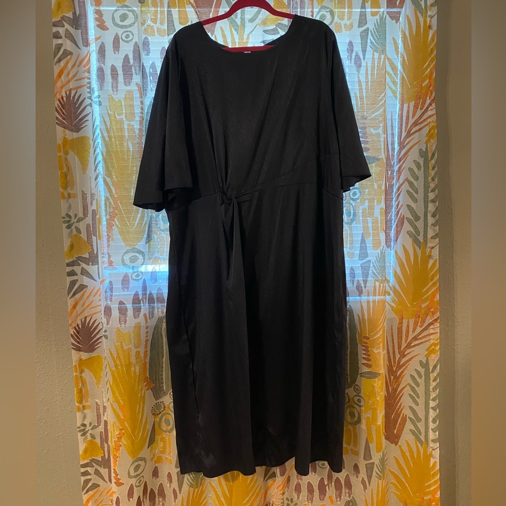 Navy Blue Dress by Glamorous Curve.